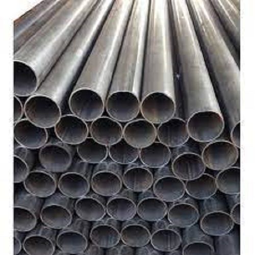 Silver Color Round Shape Mild Steel Pipes