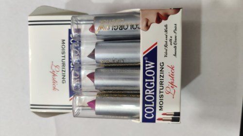 White Natural Colour Glow Lipstick, Type Of Packaging: Box