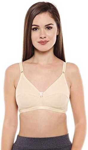 Women's Pure Cotton And Regular Fit Breathable Light Weighted Bra