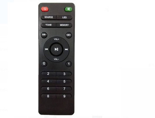 Rectangle Shape Alkaline Battery Home Theater Universal Remote 