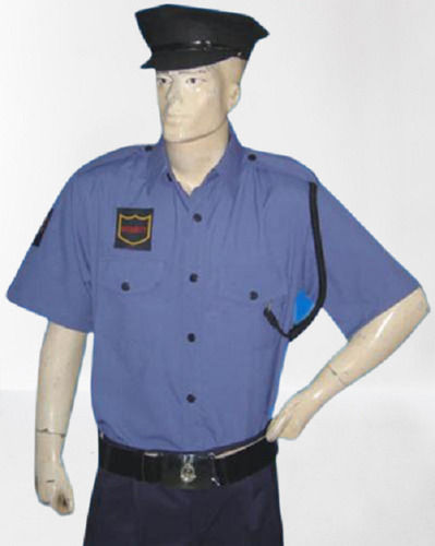 Light Blue Security Guard Uniform