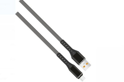 Gray Plastic USB Data Cable - 1.2 Meter, 2.0/3.0 Specification with Built-in Flash Drive for Fast Data Transfer and Mobile Storage Compatibility
