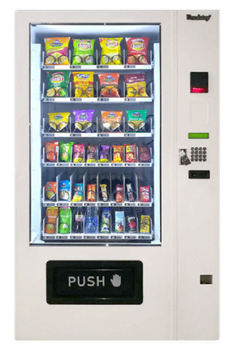 Heavy Duty And High Performance Touch Screen Automatic Snack Vending Machine