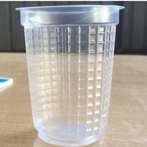 White Leak Proof Plastic Disposable Glass