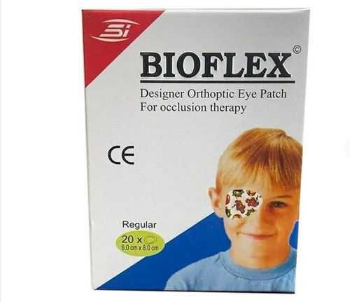 Regular 20 X 6.0 X 8.0 Cm Size Bioflex Eye Patches