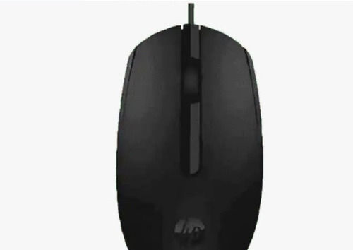 Brown 1.2 Meter Wire Length Black Abs Plastic Material Two Keys 1000 Dpi Hp Wired Mouse 