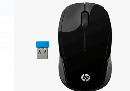 Black ABS Plastic Wireless Mouse - 1000 DPI USB-Rechargeable Compact Design with Programmable Buttons Ideal for Laptop and PC Use