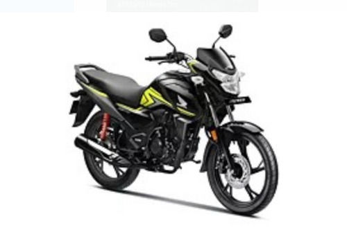 Stainless Steel Black And Yellow 10.5 Liters Fuel Tank Capacity 127.7 Cc Honda Sp 125 Bs6 Motorcycle 