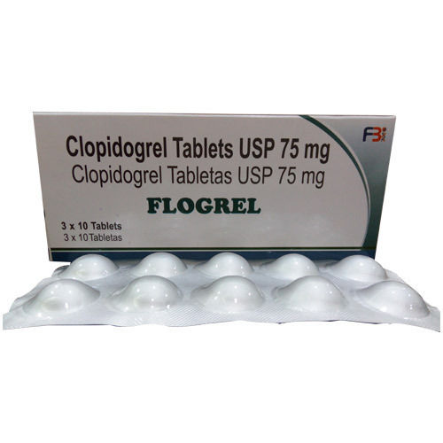 Medicine Grade Pharmaceutical Allopathic Clopidogrel Tablets USP 75 mg