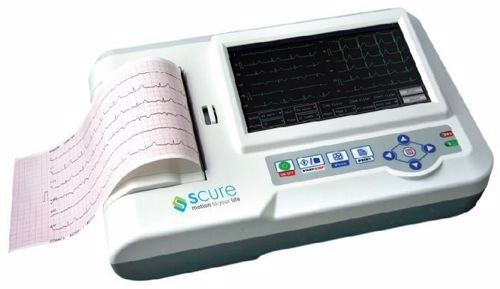 Digital 6 Channel ECG Machine