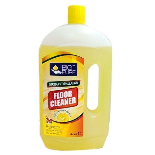 Fresh Lemon Flavour Good In Smell Best To Clean Liquid Floor Cleaner