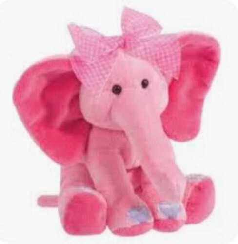 Handmade Pink Elephant Soft Toy For Babies And Kids