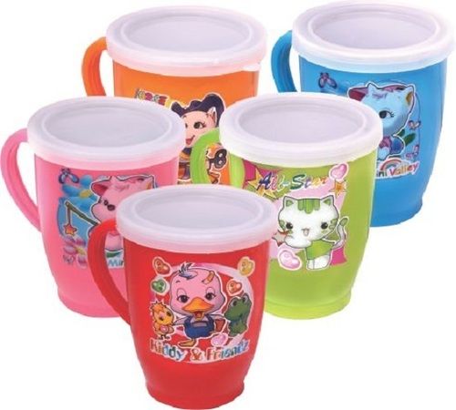 Leakproof Double Wall Stainless Steel Kids Mug With Airtight Lid