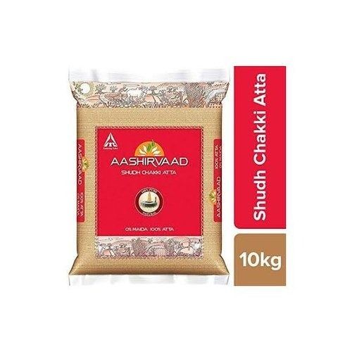 Packaging Size 10 Kilogram Pure And Natural Aashirvaad Wheat Flour 