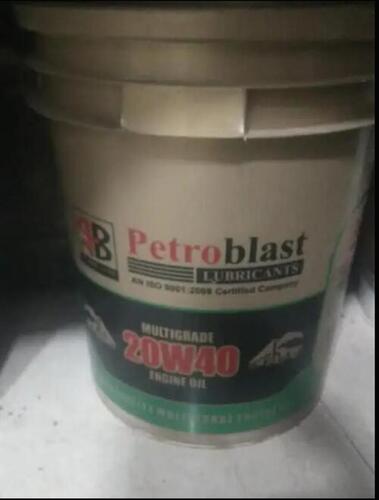 Black Petro Blast Multigrade 20W 40 Engine Oil, For Automobiles, Packaging Type: Bucket