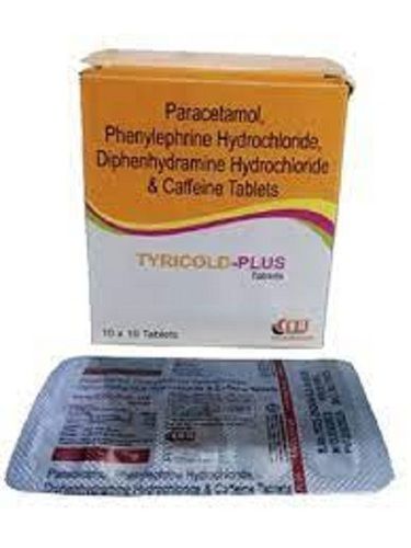 Paracetamol Phenylephrine Hydrochlande Diphenhydramine Hydrochloride And Caffeine Tablets