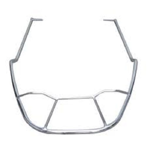 Steel Plain Easy Installation Rust-Free Front Chest Guard For Two-Wheeler