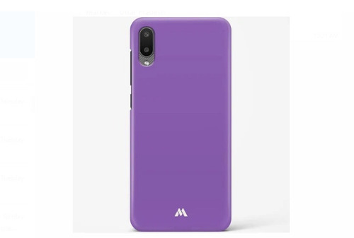 Purple Rectangular Light Weight Rubber Mobile Phone Cases 