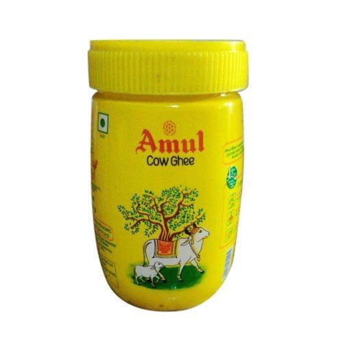 Yellow Fresh Original Flavor 5% Fat Amul Pure Cow Ghee