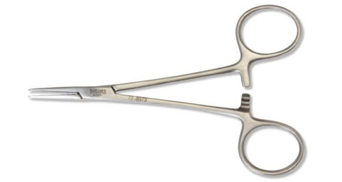  Silver Stainless Steel Material 22 Grams Weight Surgical Needle Holder 