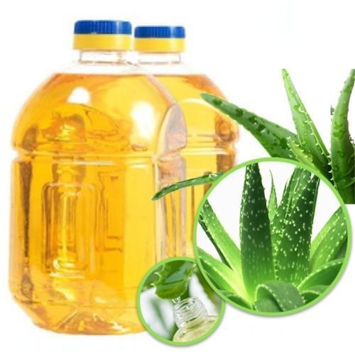 100% Skin Friendly And Glowing Free Green Healthy Aloe Vera Oil