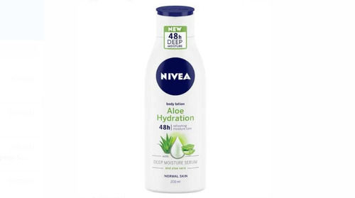 Cool White 200 Ml Nivea Aloe Hydration Moisturizing Body Lotion For Normal Skin