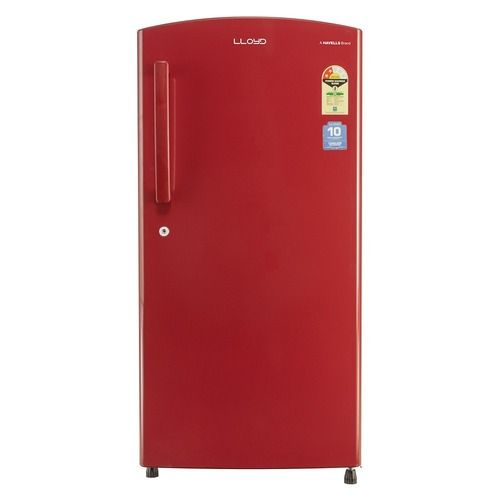 220 Volt Red 2 Star And 200 Liter Capacity Single Door Refrigerator 