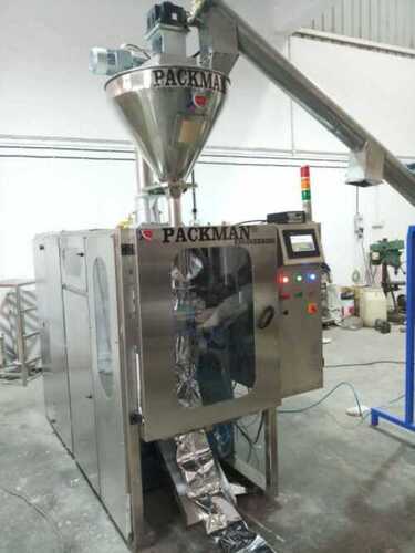 Automatic Pouch Packing Machine, Stainless Steel Body Metal And Silver Color