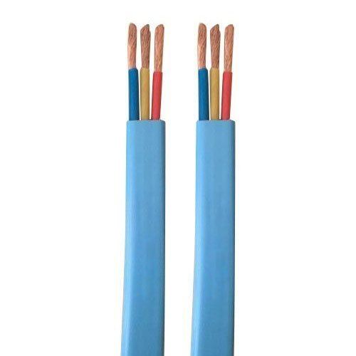 Silver Blue 2.5Sqmm 220 Voltage Three Core Fire Proof Safe And Secure Electrical Copper Cables