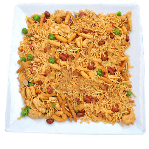 Fried Crispy Spicy And Delicious Mixture Namkeen