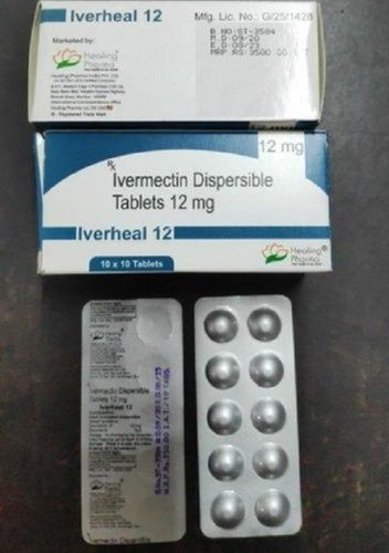 Ivermectin Dispersible Tablets 12 Mg Pack Of 10x10 