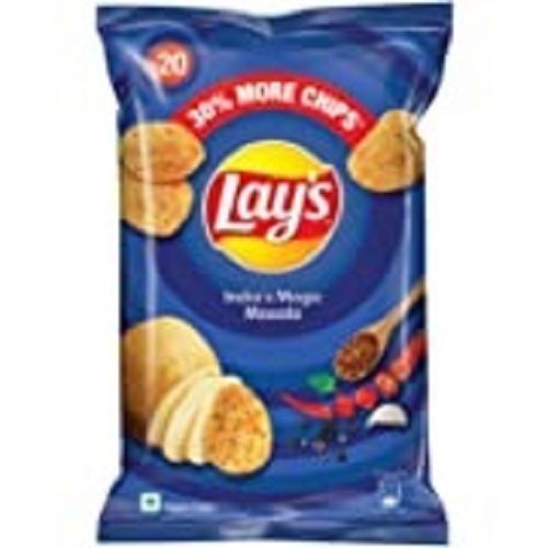 Pack Of 52gram Crispy And Spicy Magic Masala Flavor Ready To Eat Lays Potato Chips 