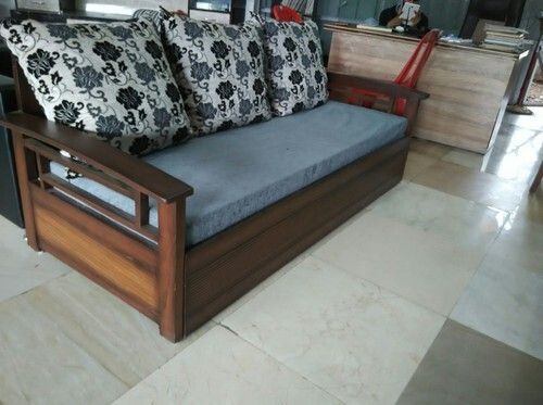 High Quality Teak Wood Sofa Cumbed