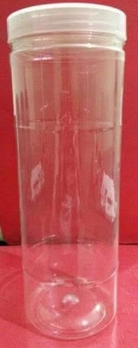 पारदर्शी प्लास्टिक सामग्री और 1.5 लीटर स्टोरेज क्षमता स्क्रू कैप पेट जार