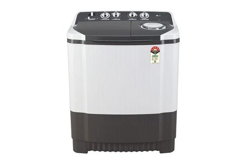 White And Gray 7 Kg Capacity And 1350 Rpm Spin Speed Lg Washing Machine 