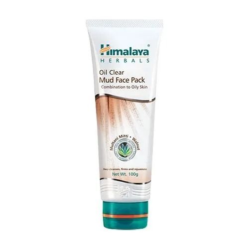 100 Gram Smooth Texture Himalaya Oil Clear Mud Herbal Face