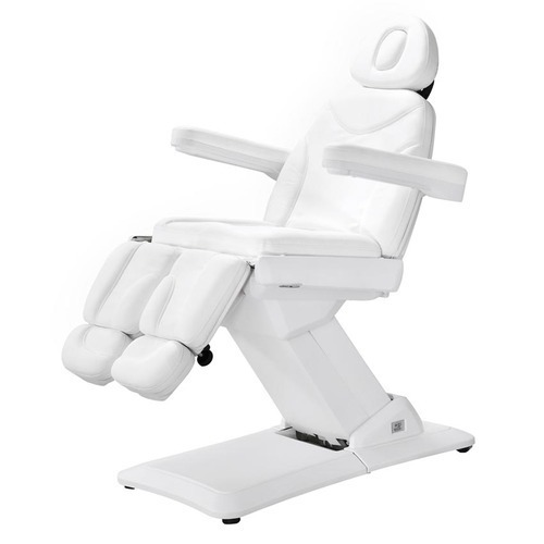 White Adjustable Derma Chair 