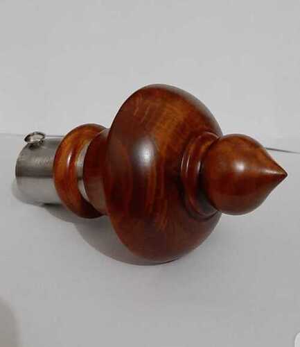 ... Fancy Wooden Curtain Finials For Home, Office And Hotel