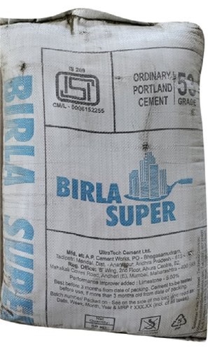 Gray 53 Grade Birla Super Opc Cement Packaging Size 50Kg At Best Price In Solapur Athrava