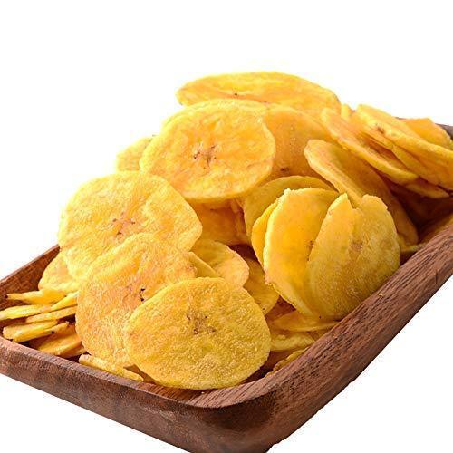 Hygienically Prepared Good In Taste Oil Free Fresh Yellow Banana Chips