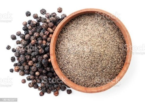 1 किलोग्राम ब्राउन प्योर और नेचुरल ड्राइड ब्लेंडेड ब्लैक पेपर पाउडर का पेंडेंट पैक