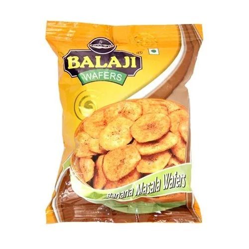 Pack Of 30 Gram Spicy And Salty Banana Balaji Masala Namkeen 