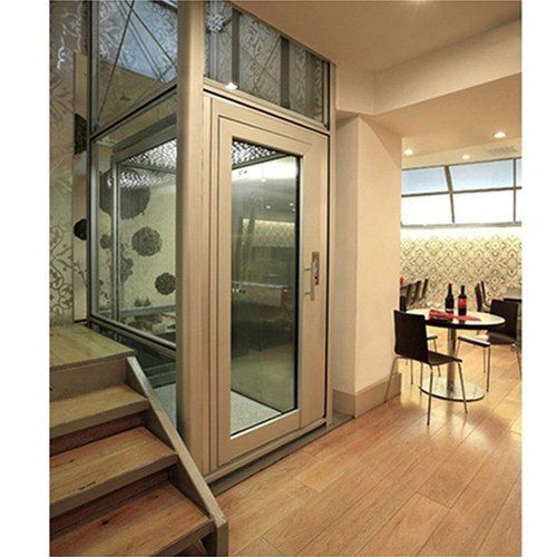 Rectangular Stainless Steel Ac Drive Glass Designer Residential Elevator Age Group: >16 Years