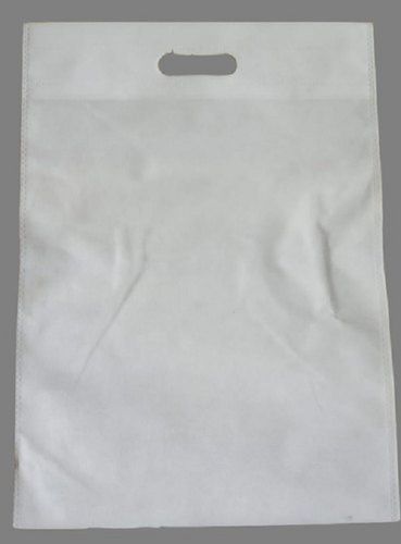 White Non Woven D Cut Bags