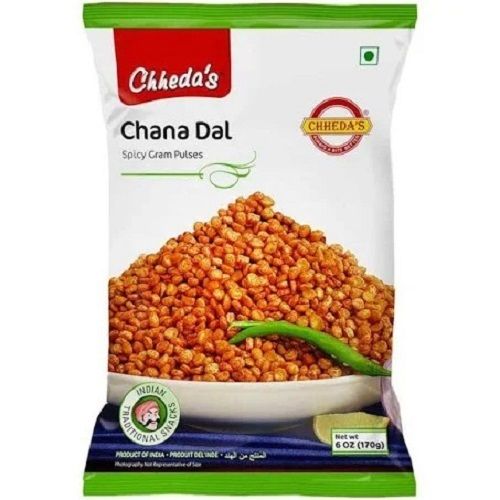 170 Gram Pack, Food Grade Semi Round Crunchy And Spicy Taste Chana Dal Namkeen