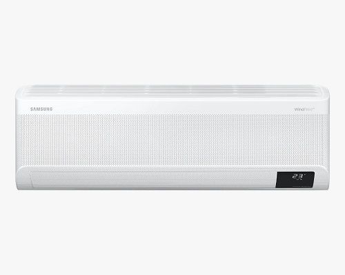 White 79 X 54.8 X 28.5 Cm 1.5 Ton 4 Star Wall Mounted Wind Free Split Air Conditioner