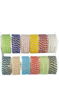 Anti Allergic Multicolor Fashion Crystal Bangles for Women