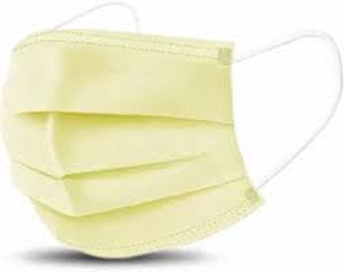 White Color Disposable Face Mask Suitable For All Ages