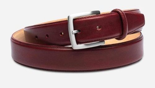 Maroon Colour Mens Leather Belts