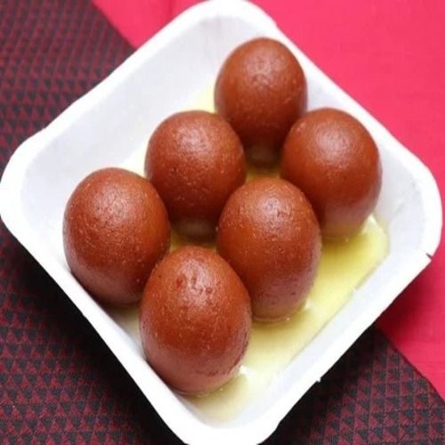 Pack Of 1 Kilogram Round A Grade Tasty And Delicious Handmade Brown Sweet Gulab Jamun